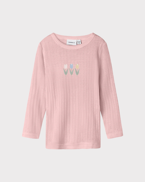 NMFWang Wool Needle LS Top XXVI-Ull-Name it-Aandahls