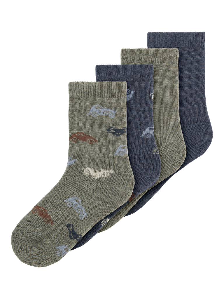 NMMWak WO/BL 4P Sock-Accessories-Name it-Aandahls