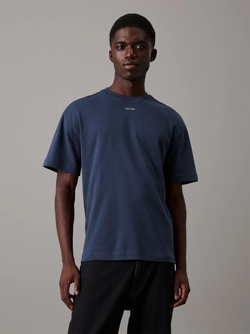 Nano Logo Interlock T-shirt-T-shirt-Calvin Klein-Aandahls