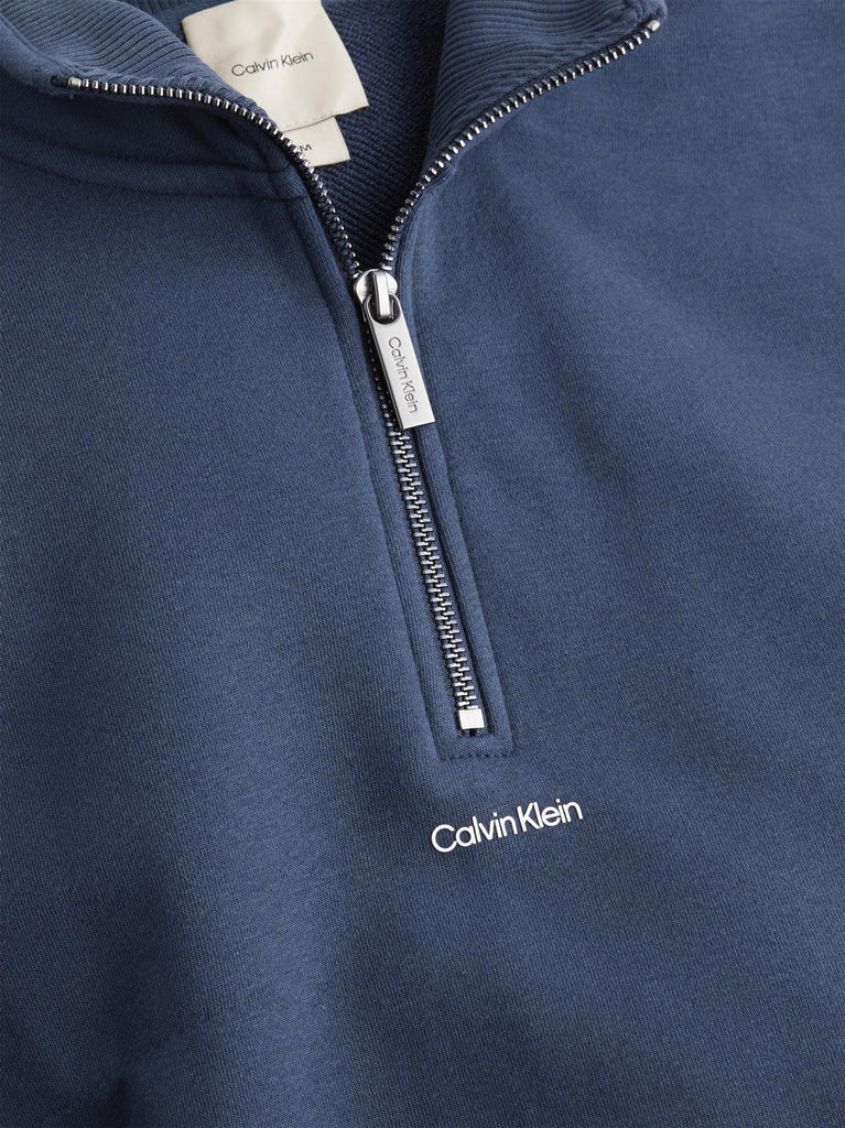 Nano Logo Q-zip Sweatshirt-Genser-Calvin Klein-Aandahls