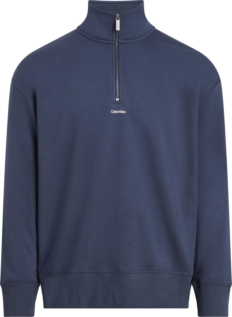 Nano Logo Q-zip Sweatshirt-Genser-Calvin Klein-Aandahls