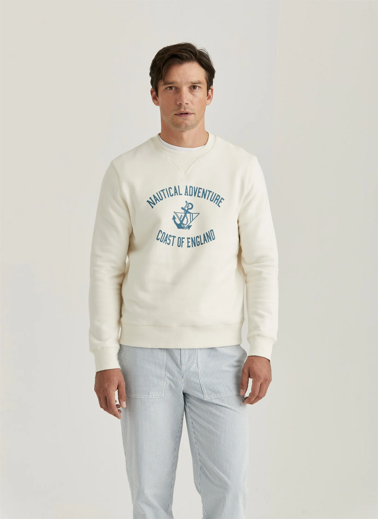 Navy Sweatshirt-Sweat-Morris-Aandahls
