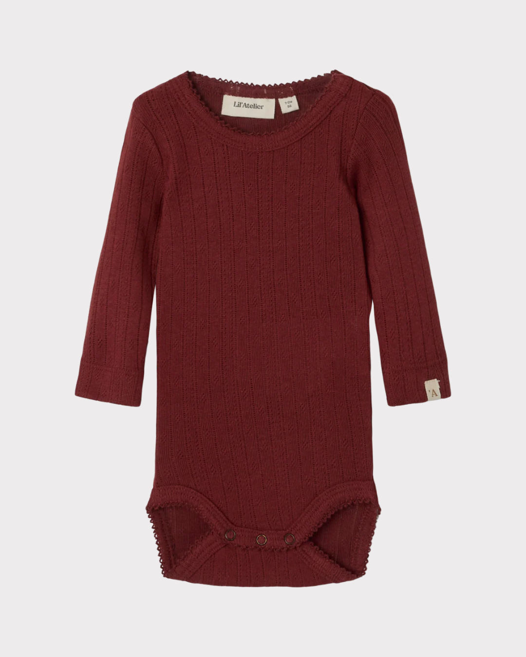 Nbfrachel Nes LS Slim Body Hea Lil-Topper-Lil-Atelier-Aandahls