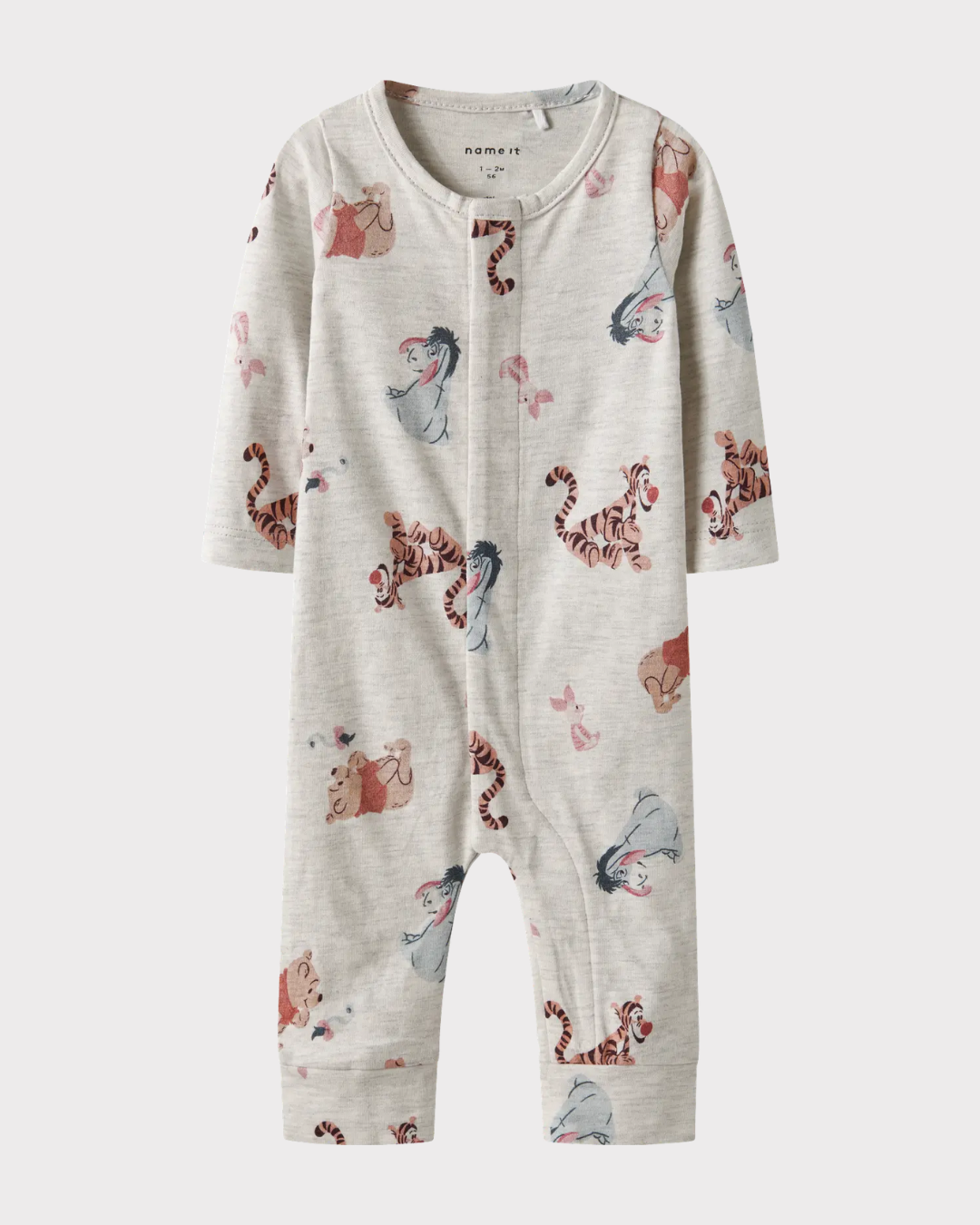 Nbnollu Pooh Ls Nightsuit Wdi-Nattøy-Name it-Aandahls