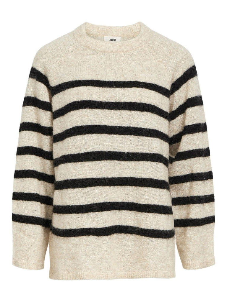 Nete l/s knit o-neck-Genser-Object Collectors Item-Aandahls