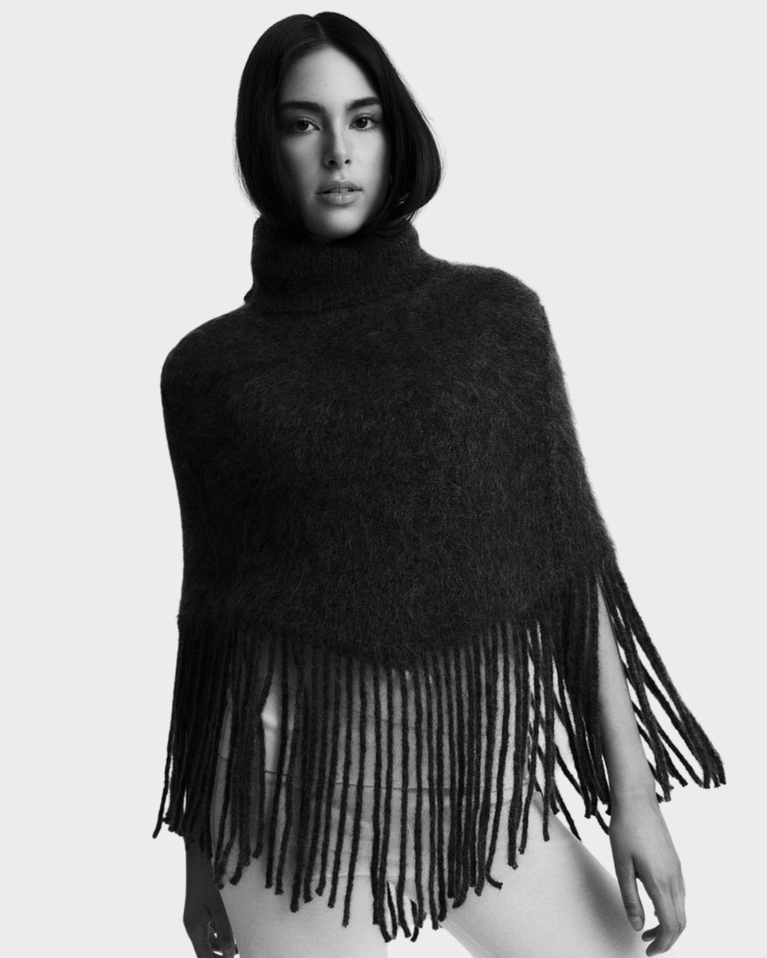 Nikola chunky poncho-Strikk-Ella&il-Aandahls