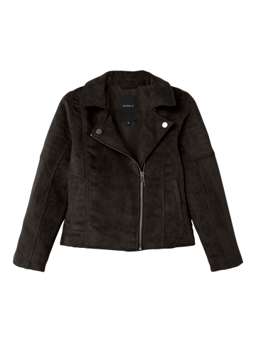 NkfMolly faux suede jacket2-Strikk-Name it-Aandahls