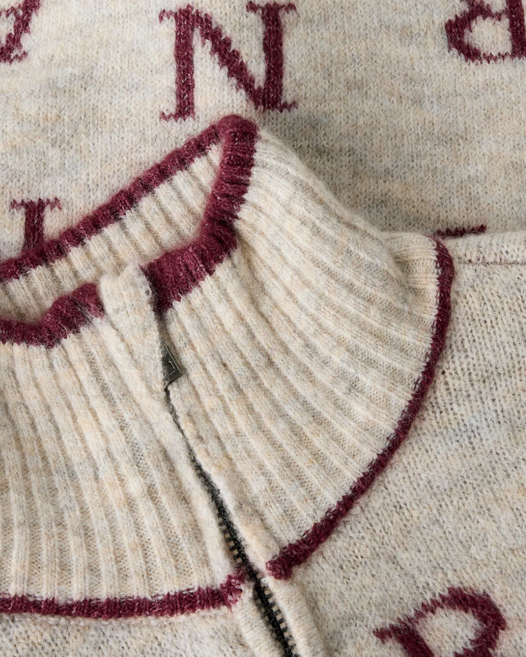 Nkfneifya Ls Oversize Knit W Zip-Genser-Name it-Aandahls