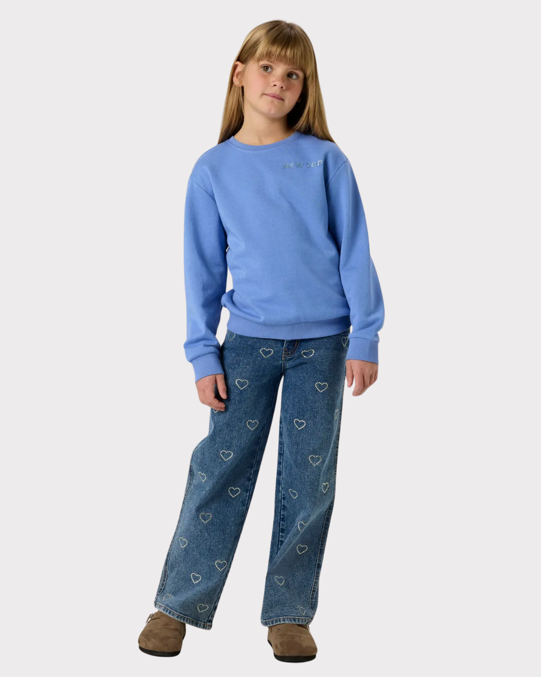 Nkfrose Wide Rhinestone Jeans 4417-Im T-Jeans-Name it-Aandahls