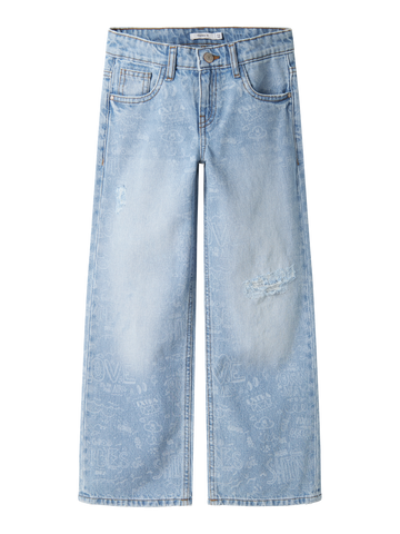 Nkfrose wide jeans 4233-Ap D-Jeans-Name it-Aandahls