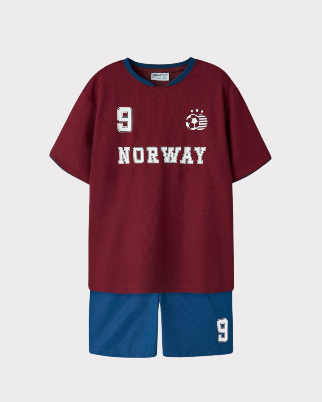 Nknhiteam Short Set-T-shirt-Name it-Aandahls