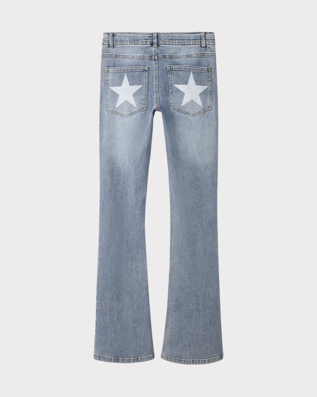 Nlfrar Dnm Lw S Flared Pant-Jeans-Lmtd-Aandahls