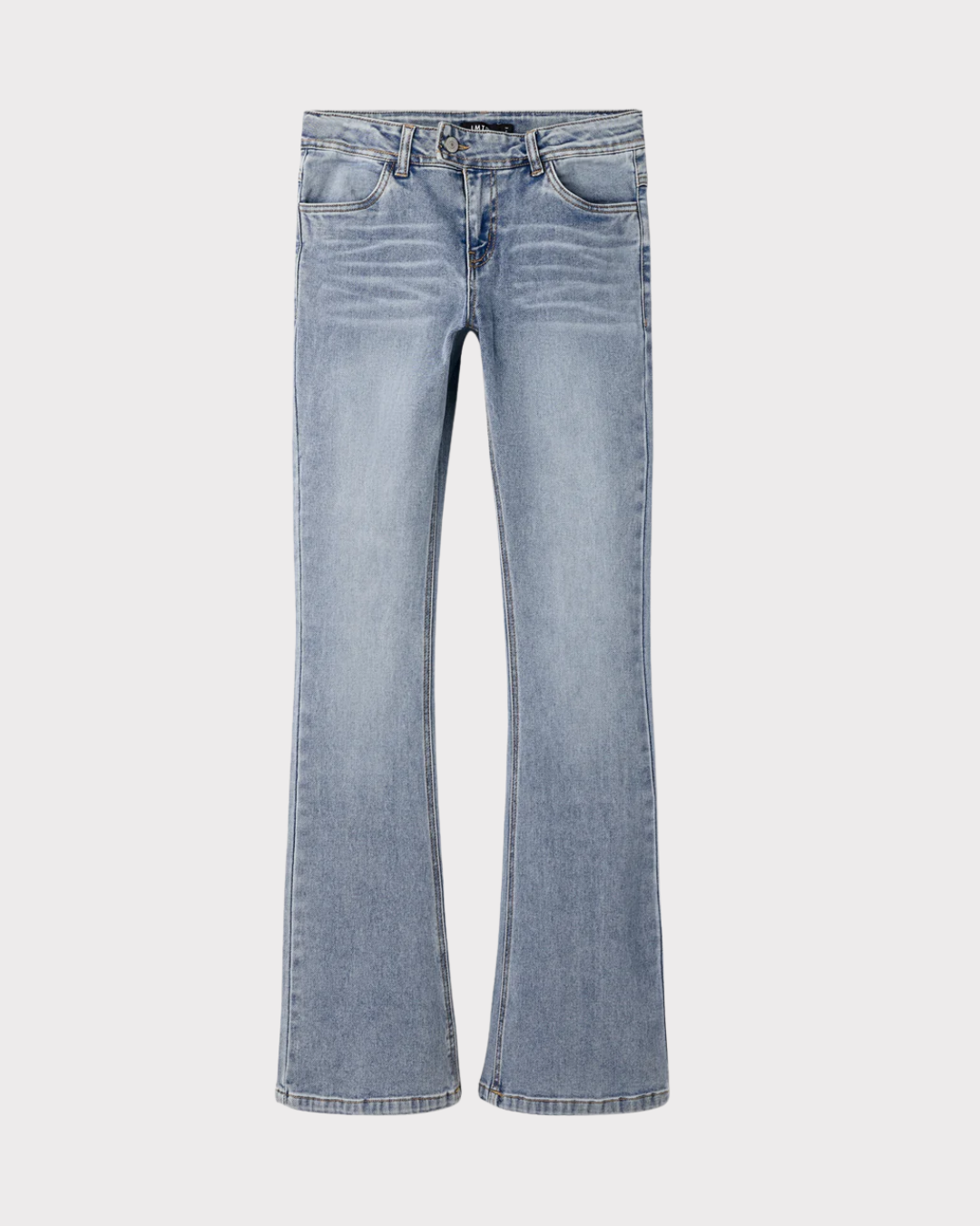 Nlfrar Dnm Lw S Flared Pant-Jeans-Lmtd-Aandahls