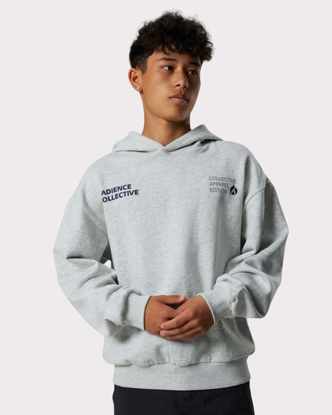 Nlnrene Ls Loose Sweat W. Hood-Genser-Lmtd-Aandahls