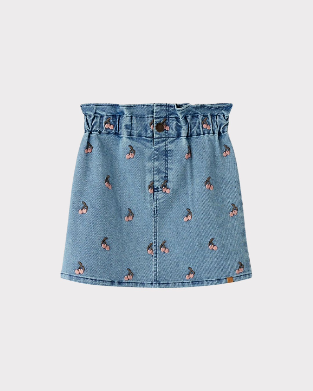 Nmfdeva Loose Dnm Emb Skirt 2024-Es Lil-Skjørt-Lil-Atelier-Aandahls