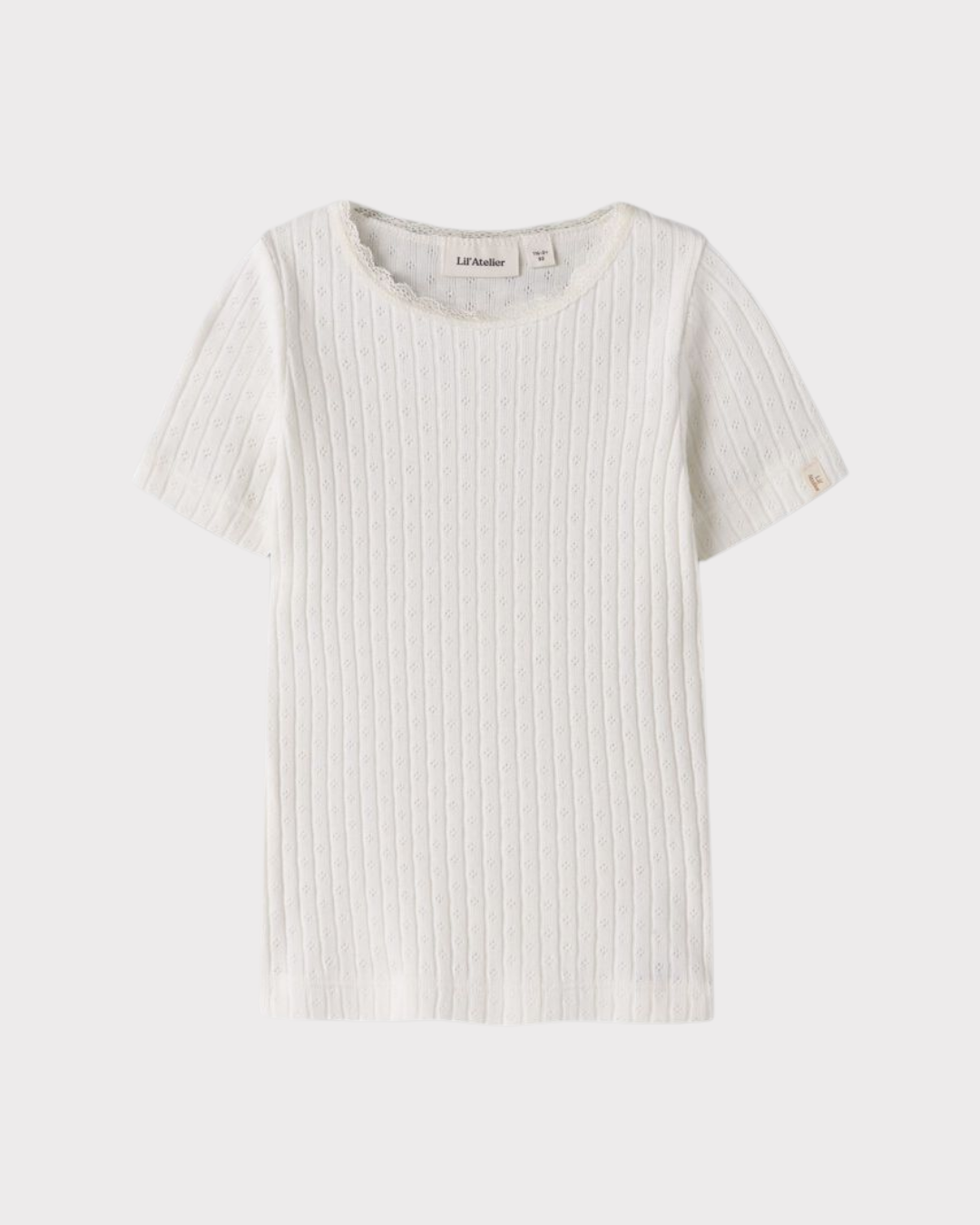 Nmfhaldis Ss Slim Top Lil-T-shirt-Lil-Atelier-Aandahls