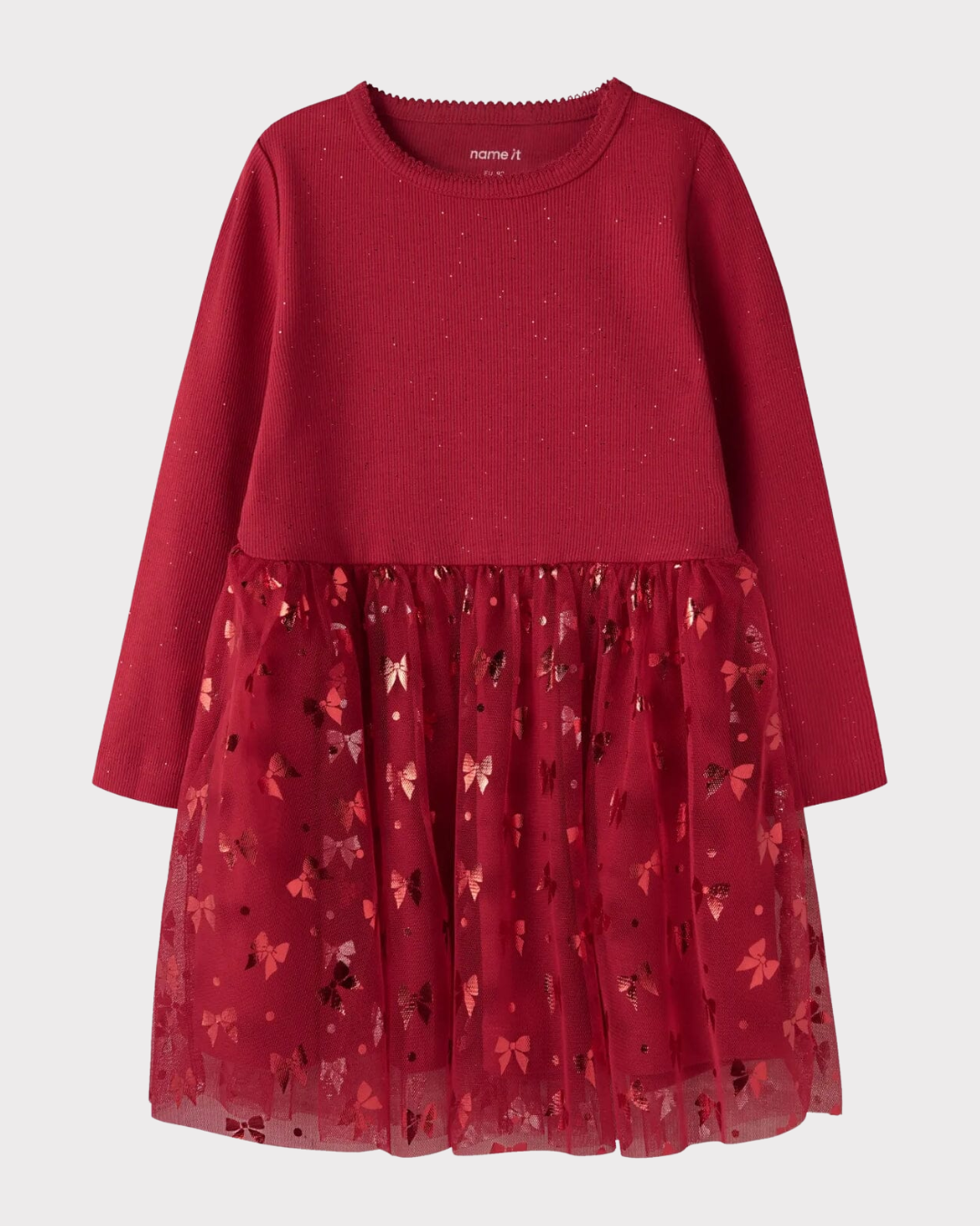Nmfrosally Ls Dress-Kjole-Name it-Aandahls