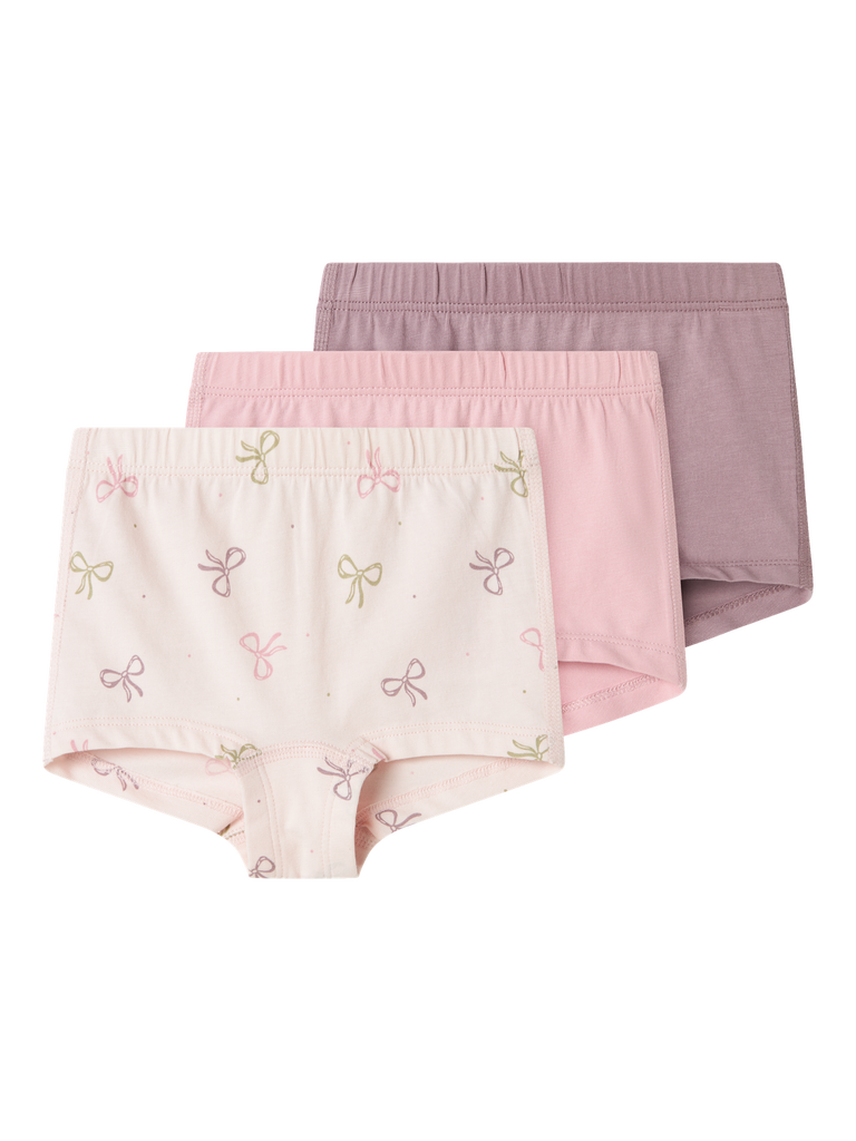 Nmftights 3p barley pink bow noos-Undertøy-Name it-Aandahls