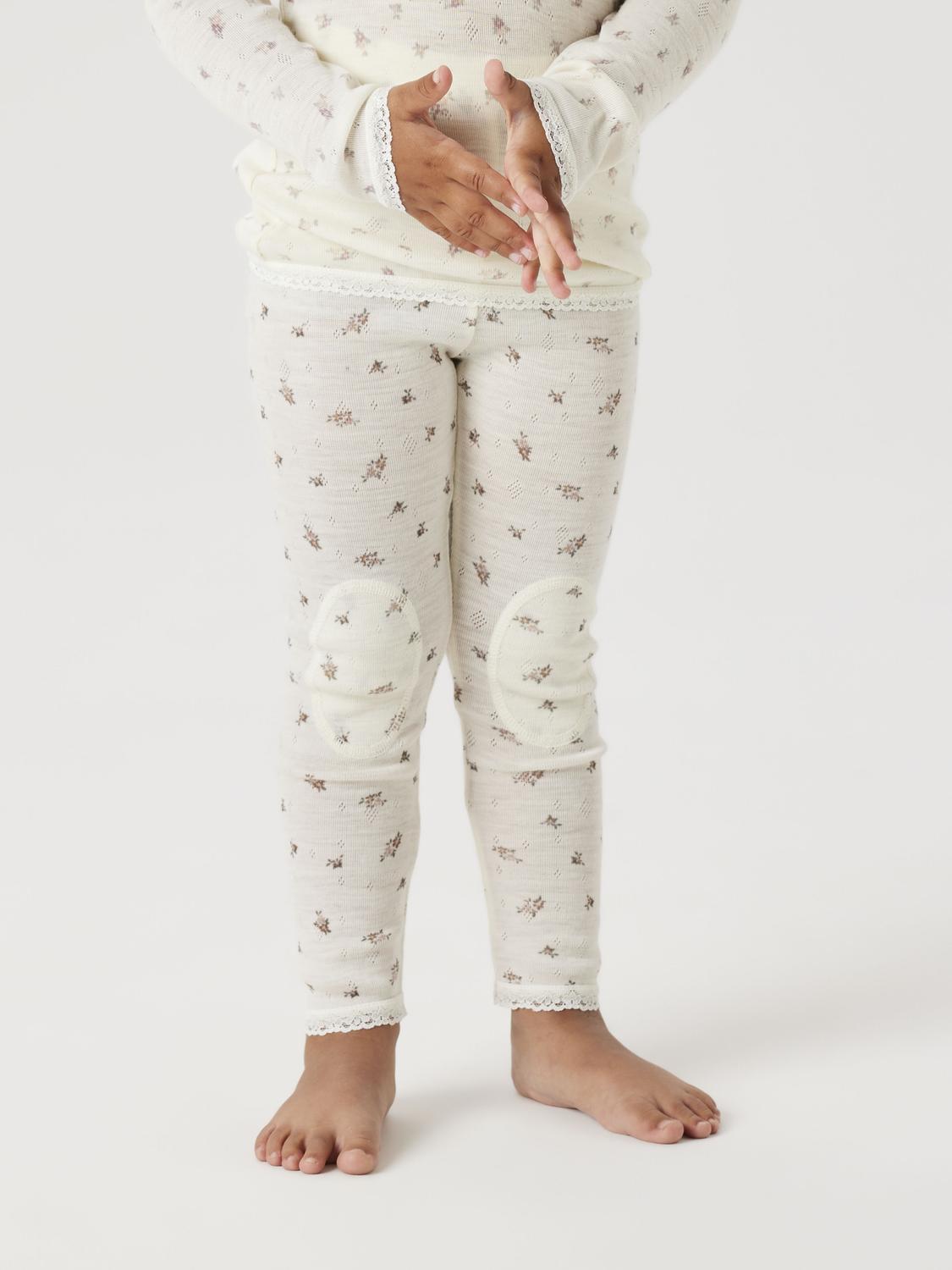 Nmfwang Wool Needle Legging Noos-Ull-Name it-Aandahls