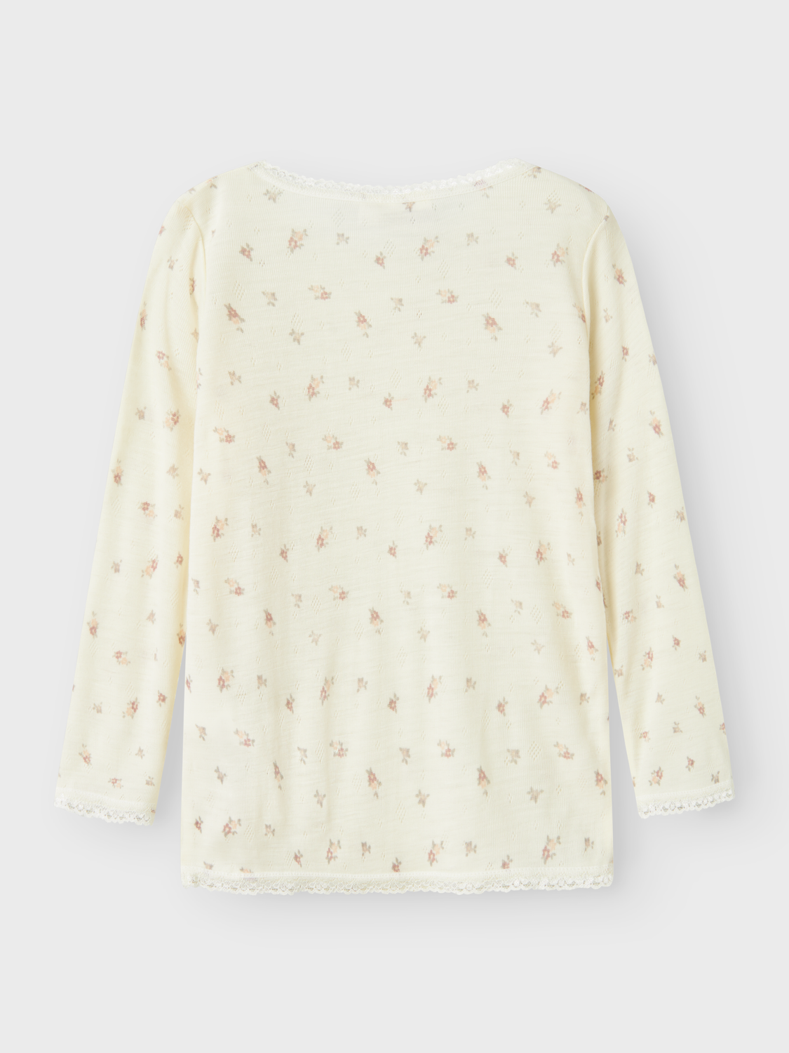 Nmfwang Wool Needle Ls Top Noos-Ull-Name it-Aandahls