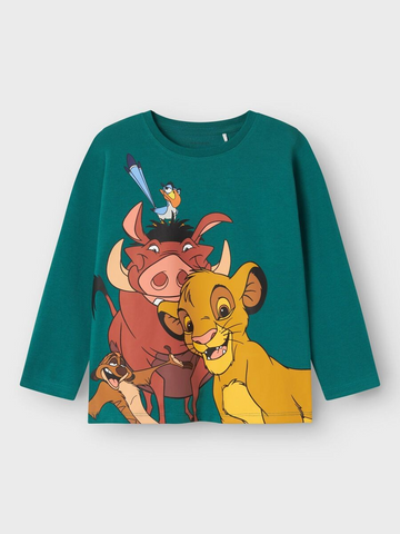 Nmmjoost Lionking Ls Top Wdi-Genser-Name it-Aandahls