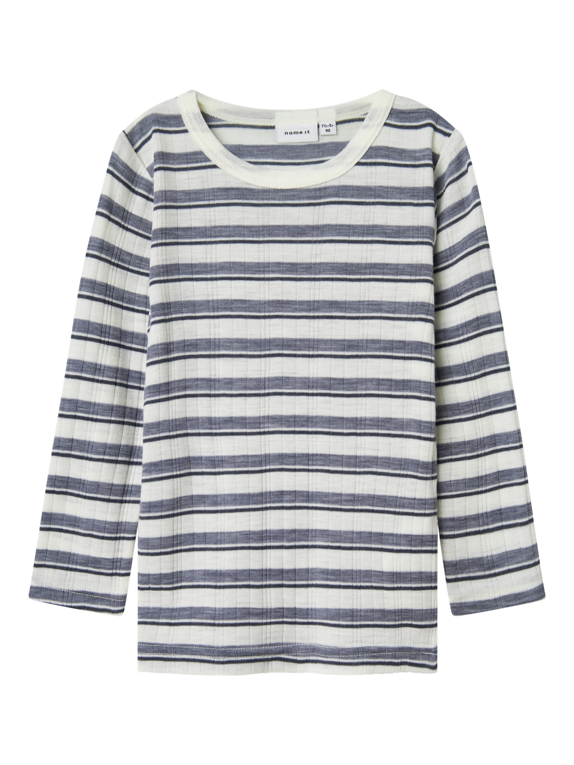 Nmmwang Wool Needle Ls Top Noos-Ull-Name it-Aandahls
