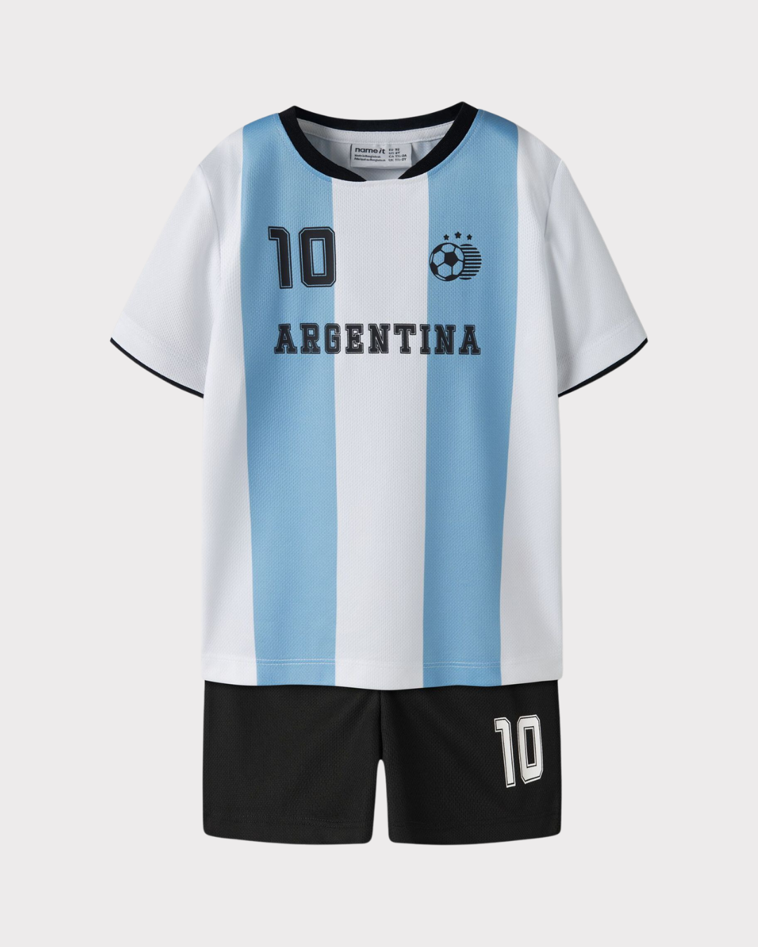 Nmnhiteam Short Set-T-shirt-Name it-Aandahls