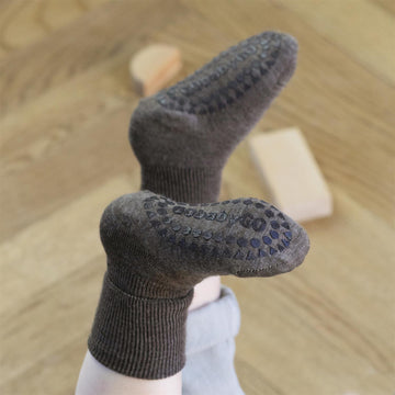 Non-Slip socks merino wool-Socks-GoBabyGo-Aandahls