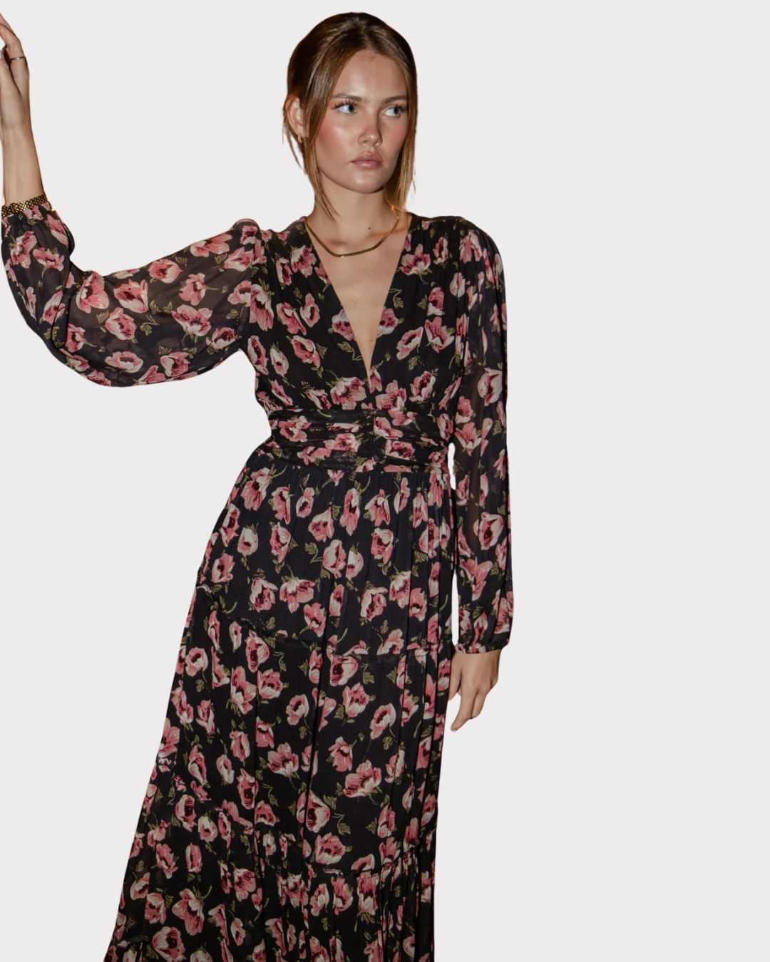Noor Maxi Dress-Kjole-MISSMAYA-Aandahls