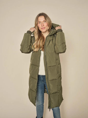 Nova Square Down Coat-Ytterjakker-Mos Mosh-Aandahls