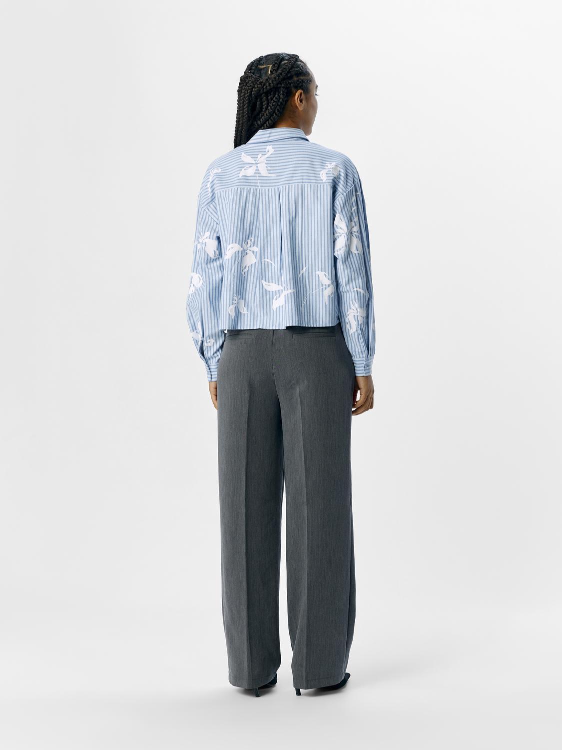 OBJAIKO RE L/S SHORT SHIRT 137-Shirts-Object Collectors Item-Aandahls