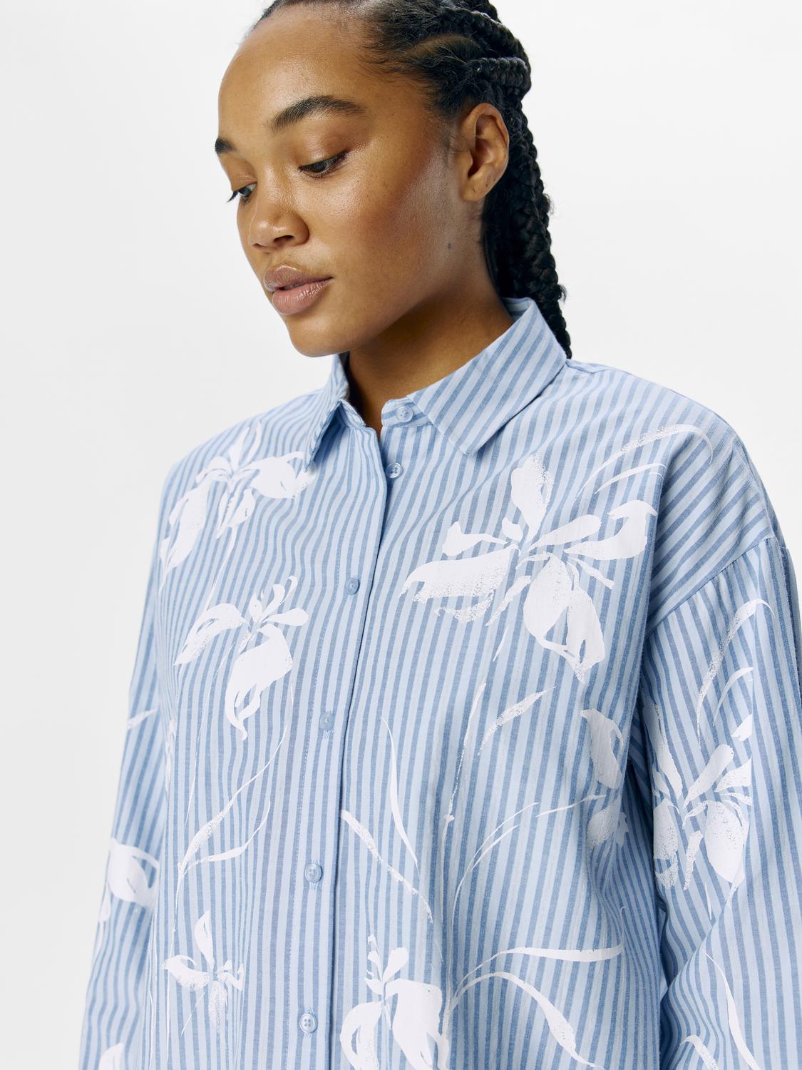 OBJAIKO RE L/S SHORT SHIRT 137-Shirts-Object Collectors Item-Aandahls