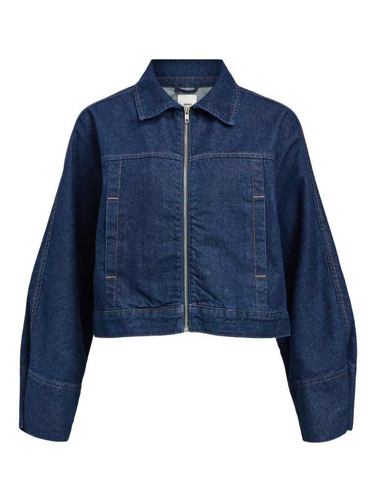 OBJBOLETTA RE L/S DENIM JACKET 137-Yttertøy-Object Collectors Item-Aandahls