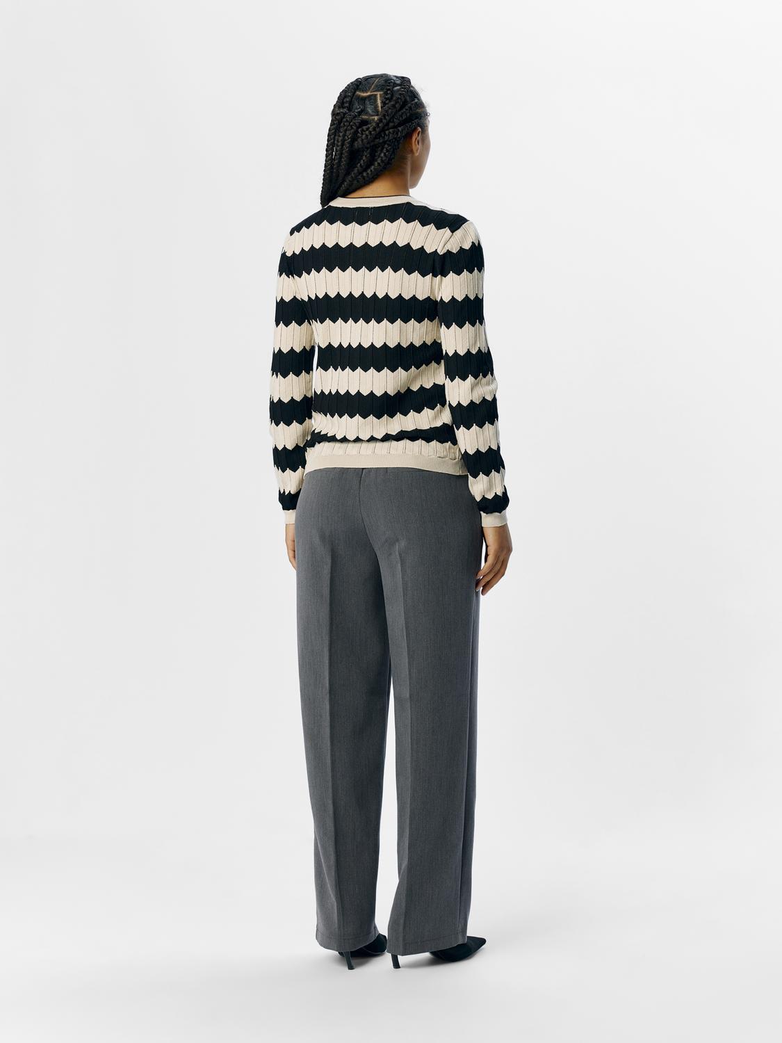 OBJEBBA L/S RE KNIT PULLOVER NOOS-Genser-Object Collectors Item-Aandahls