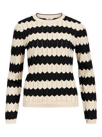 OBJEBBA L/S RE KNIT PULLOVER NOOS-Genser-Object Collectors Item-Aandahls