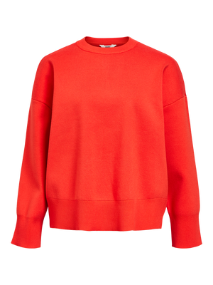 OBJELLY L/S OZ O-NECK KNIT DIV-Genser-Object Collectors Item-Aandahls