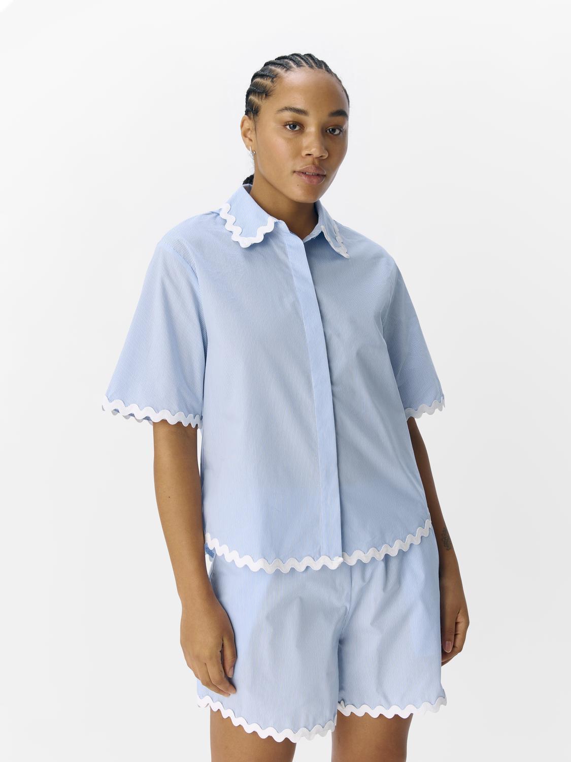OBJFIE S/S RE SHIRT E SS FAIR 25-Skjorte-OBJECT-Aandahls