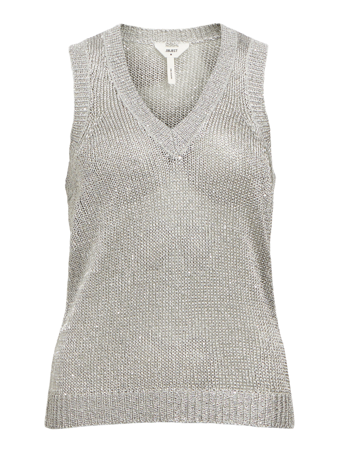 OBJGLAM KNIT RE S/L TOP 138-Genser-Object Collectors Item-Aandahls