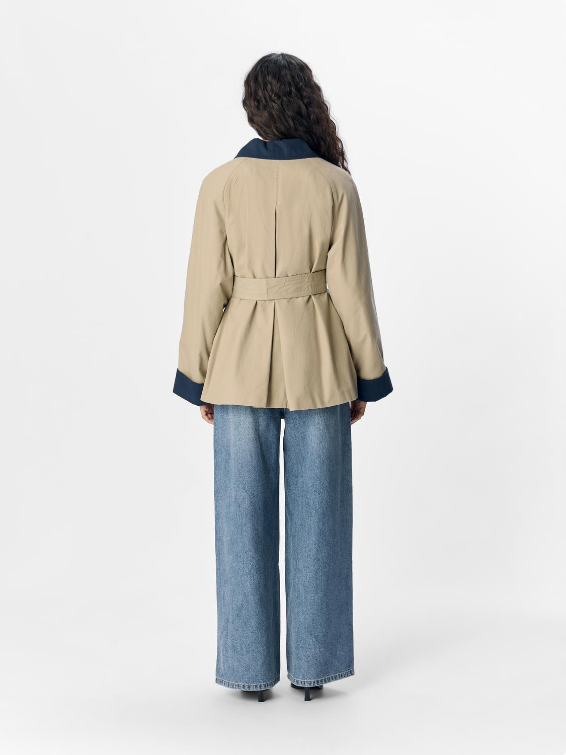 OBJHARPER L/S LO TRENCHCOAT E PS 25-Yttertøy-Object Collectors Item-Aandahls