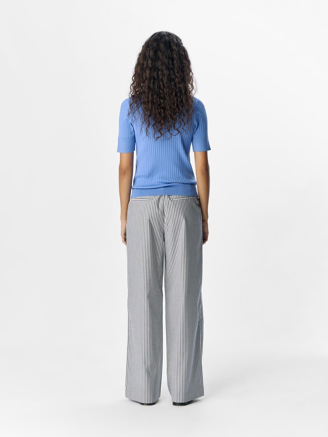 OBJNOELLE S/S KNIT T-SHIRT NOOS-Knit-Object Collectors Item-Aandahls
