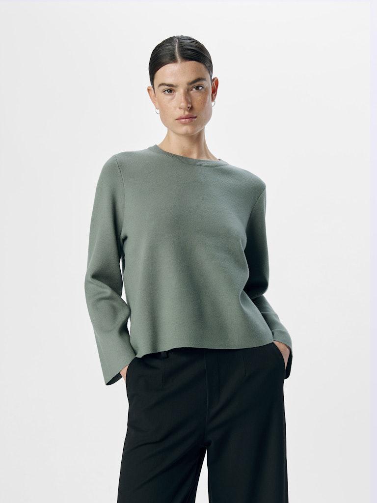 OBJREYNARD SQUARE SLEEVE O-NECK NOOS-Genser-Object Collectors Item-Aandahls