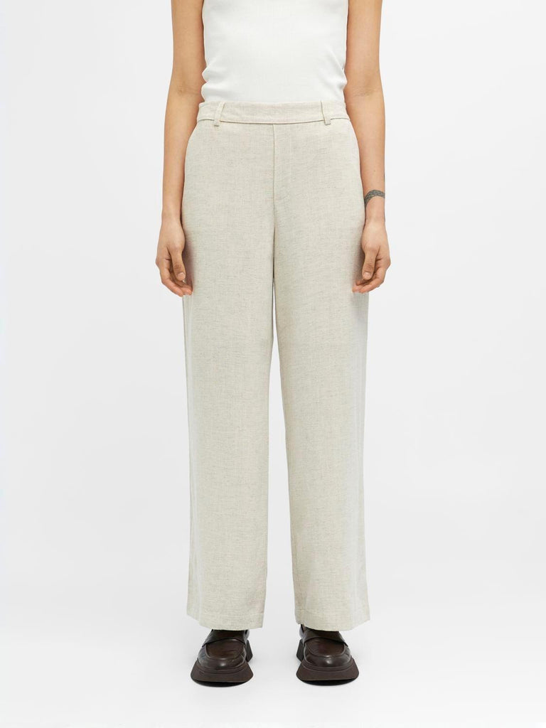 OBJSANNE ALINE WIDE PANT NOOS-Bukser-Object Collectors Item-Aandahls