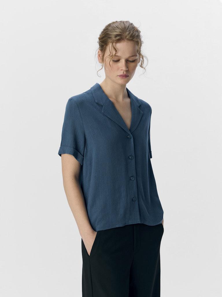 OBJSANNE S/S RE SHIRT NOOS-Skjorte-Object Collectors Item-Aandahls