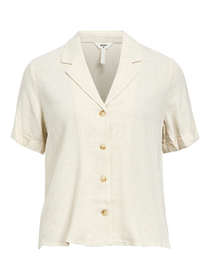 OBJSANNE S/S RE SHIRT NOOS-Skjorte-Object Collectors Item-Aandahls