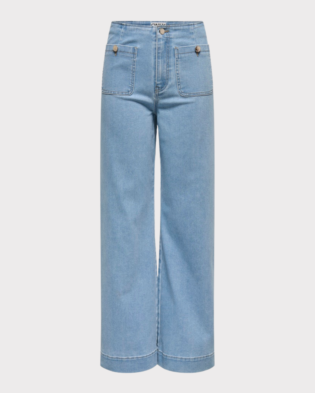 ONLMADELINE HW WIDE POCKET DNM GUA221-Jeans-ONLY-Aandahls