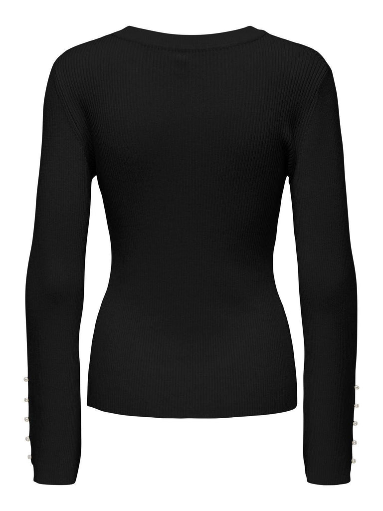 ONLNATASCHA LS O-NECK PEARL CC KNT-Genser-ONLY-Aandahls