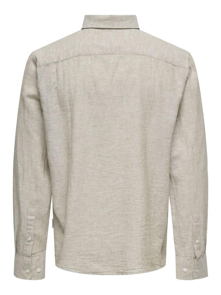 ONSCAIDEN LIFE REG LS 1 PKT SHIRT NOOS-Skjorter-Only & Sons-Aandahls