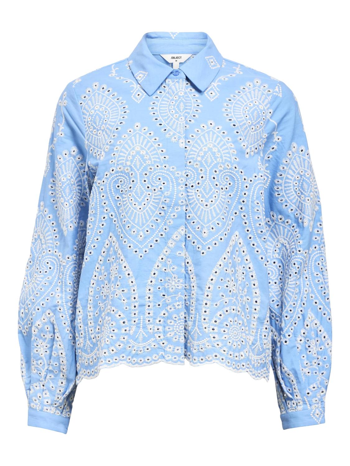 ObjBitten L/S Re Shirt Noos-Skjorte-Object Collectors Item-Aandahls