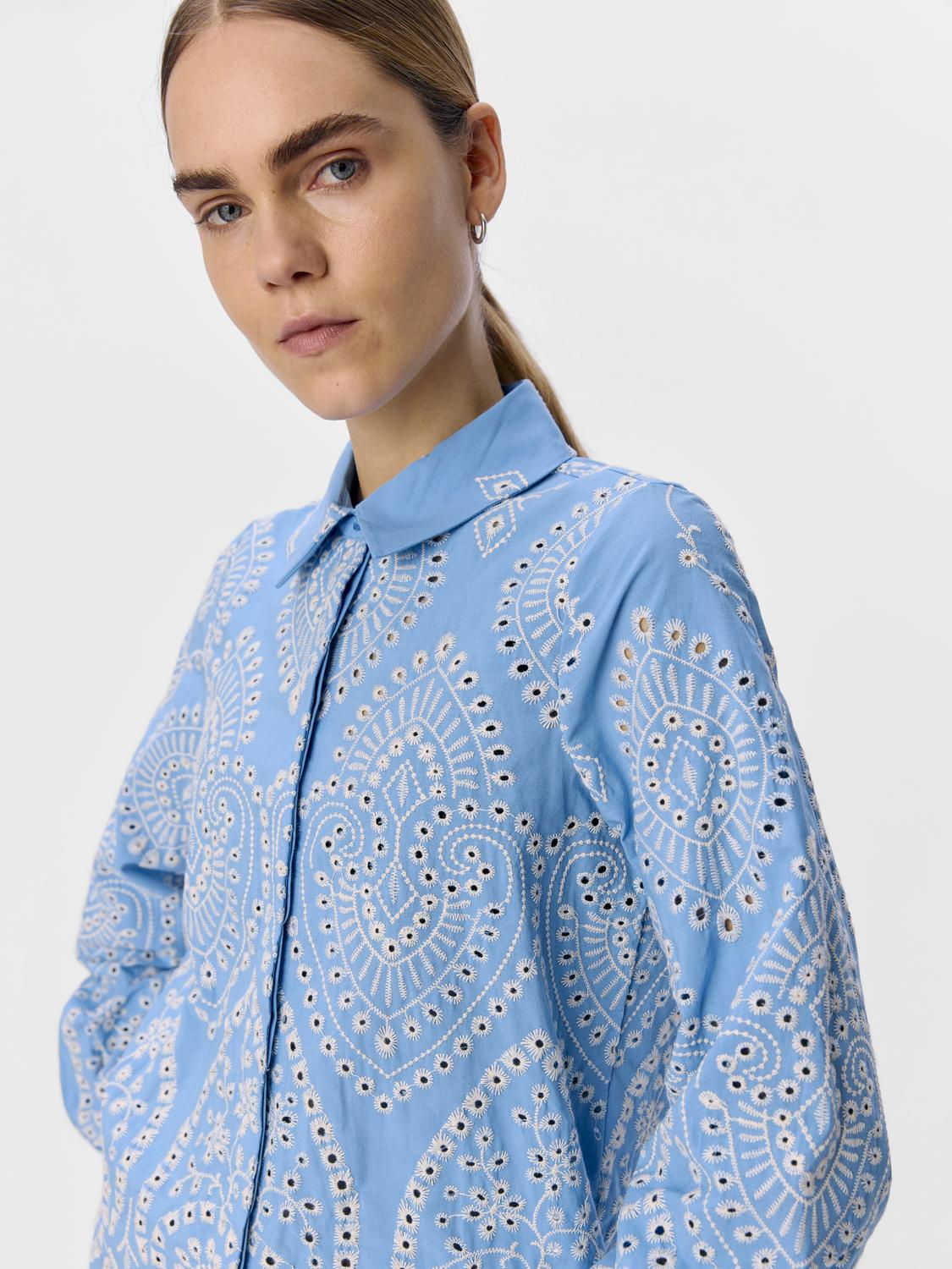 ObjBitten L/S Re Shirt Noos-Skjorte-Object Collectors Item-Aandahls