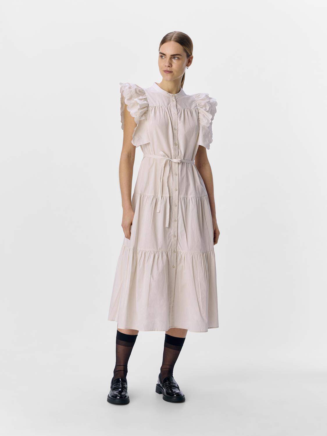 ObjHope Chinna Re S/S Long Dress e Div-Kjole-Object Collectors Item-Aandahls